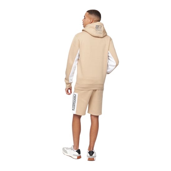 Crosshatch - "Silomane" Kapuzenpullover für Herren (Steinfarben) - Image 2