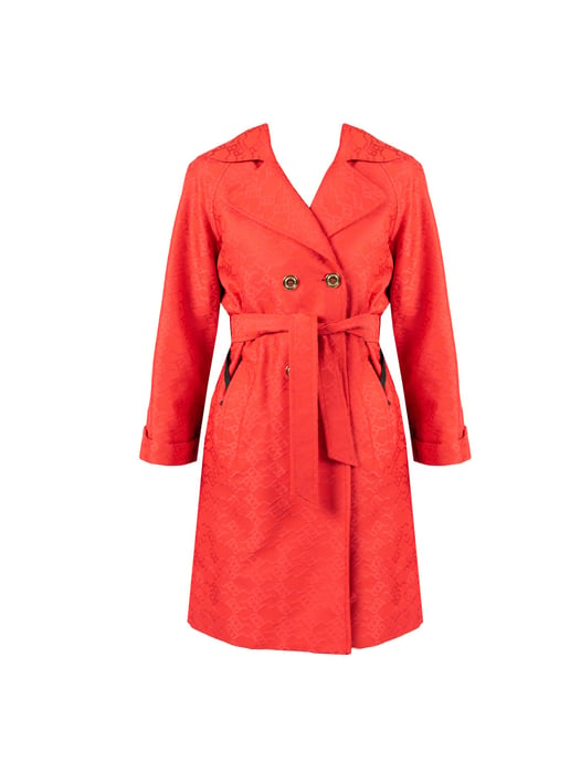 Pinko Trench-coat Tandil Damen rot - Image 1