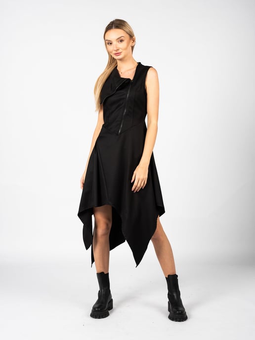 La Haine Inside Us Kleid LW508 Damen schwarz - Image 5