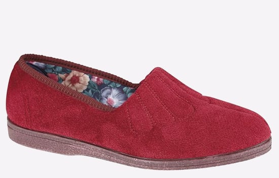 Sleepers Zara Slippers Womens Wide Fit - Image 1