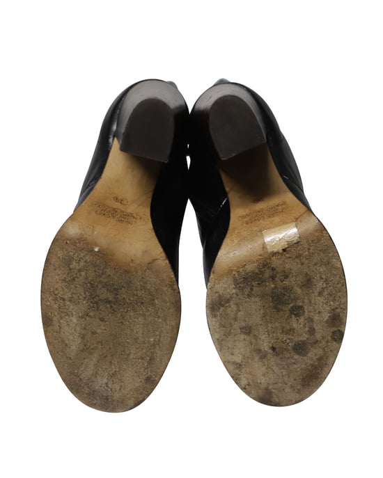 Marc Jacobs 'Marc liebt die Stiefel' Knielange Stiefel aus schwarzem Leder - Image 5