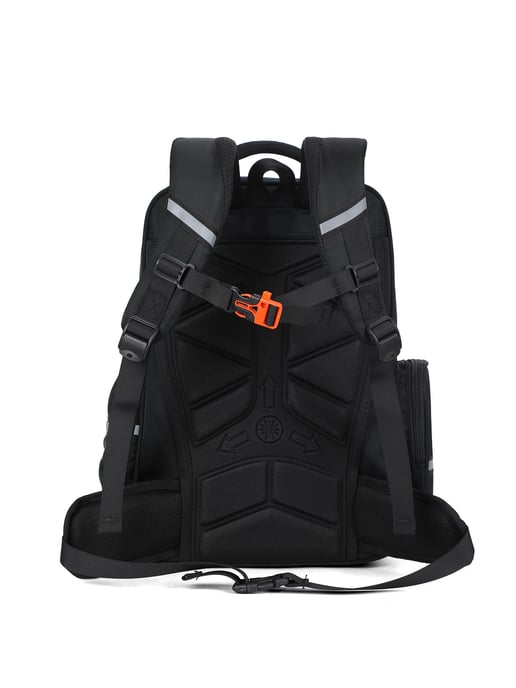 Aoking Rucksack Unisex BLACK - Image 4