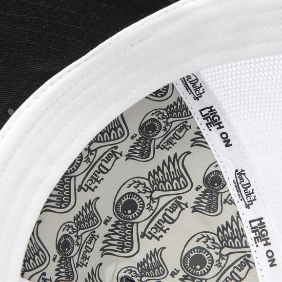 Von Dutch Trucker Boston Baumwolle Schwarz Caps - Image 3