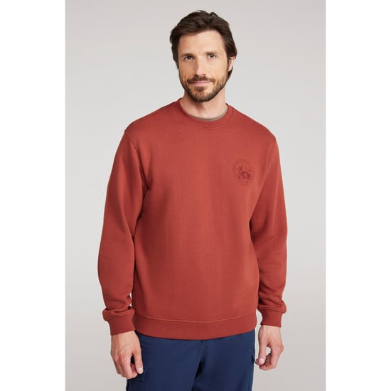 Mountain Warehouse - Sweatshirt Rundhalsausschnitt für Herren (Rostfarben) - Image 1