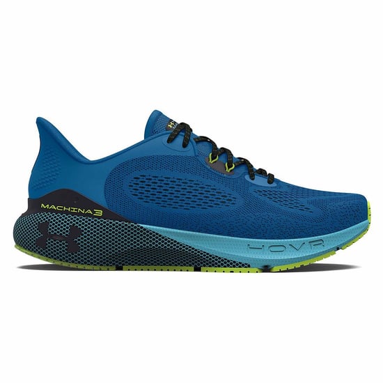 Under Armour HOVR Machina 3 Blue Mens Running Trainers