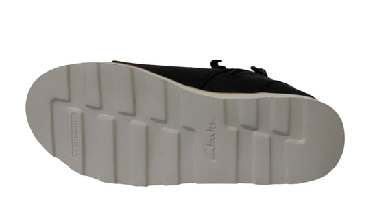 Clarks Tor Hiker Kids Black Boots