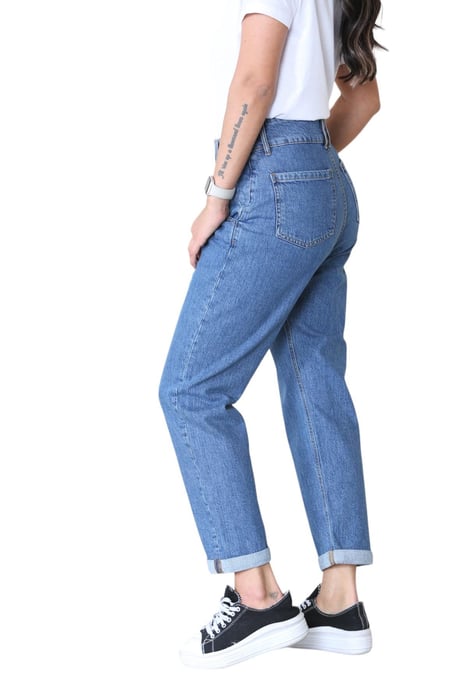 MYT Womens Boyfriend Jeans in Hellblau - Image 4