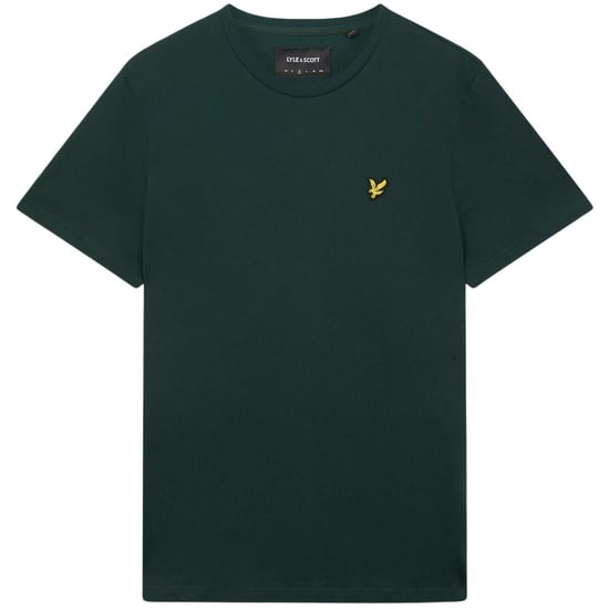 Dunkelgrünes T-Shirt mit Lyle & Scott-Logo auf der Brust - Image 1
