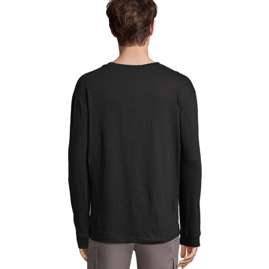 SOLS - "Pioneer" T-Shirt für Herren/Damen Unisex Langärmlig (Schwarz) - Image 2