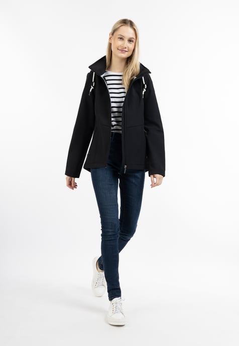 ICEBOUND Softshelljacke Damen Schwarz - Image 1