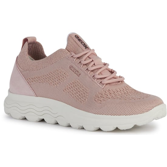 Geox D Spherica A Leder Damen Hellrosa Turnschuhe - Image 1