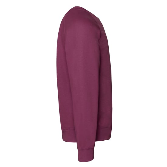 Fruit of the Loom - "Classic" Sweatshirt für Herren Raglanärmel (Burgunderrot) - Image 3