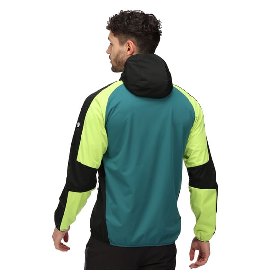 Regatta - "Tarvos V" Softshelljacke für Herren (Kiwi-Grün/Pazifikgrün) - Image 6