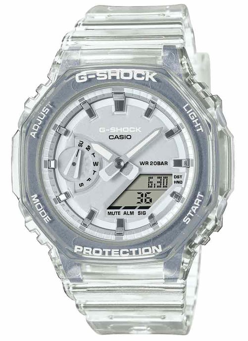 Casio G-Shock Damen Transparente Uhr GMA-S2100SK-7AER - Image 1