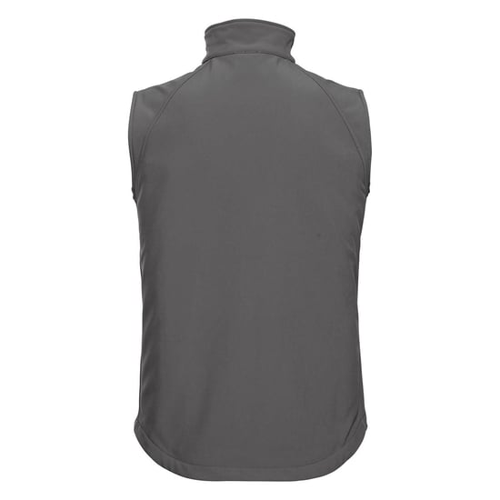 Russell Mens 3 Layer Soft Shell Gilet Jacket (Titanium)