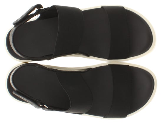 Hush Puppies Damen Sandalen Flach Selena Klettverschluss schwarz - Image 6