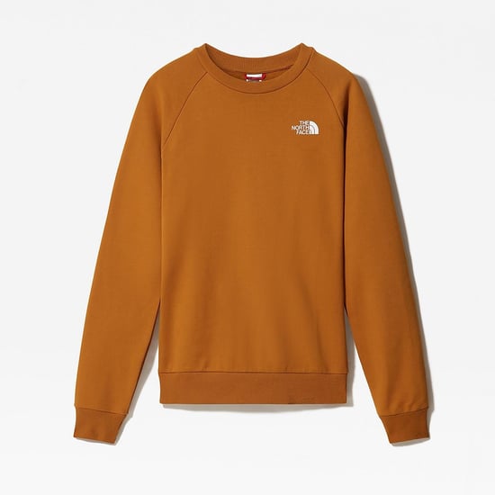 The North Face Raglan zurück Box Mens Crewneck Sweatshirt Tan - Image 3