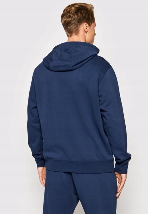 Nike Herren Sportswear Fleece-Kapuzenpullover in Marine - Image 2