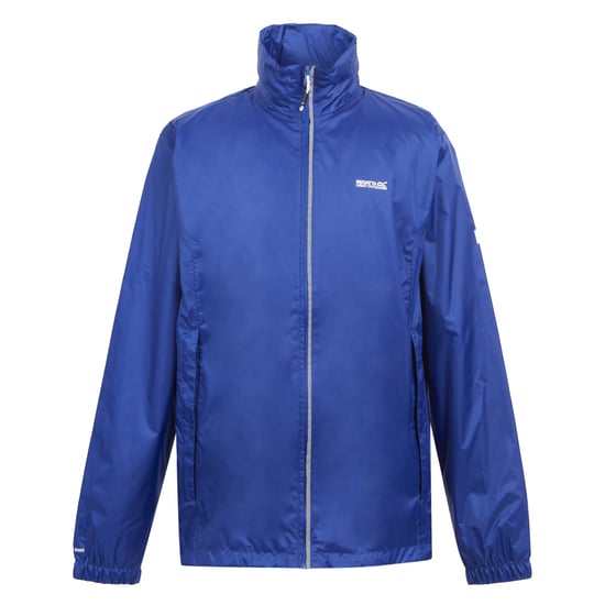 Regatta Herren Regenjacke Lyle IV, leicht, wasserfest (Königsblau/Persimmon) - Image 1