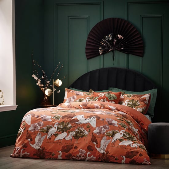 Wylder Tropics Kushiro Exotic Cotton Sateen Duvet Cover Set