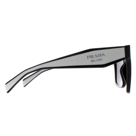 Prada Square Womens Black Dark Grey PR24ZS