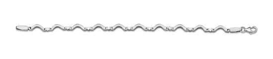 Orphelia Women's 925 Sterling Silver Set: Chain + Bracelet - Silver SET-038