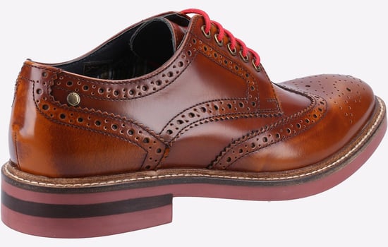 Base London Woburn Hi-Shine Brogue Leder Herren - Image 3