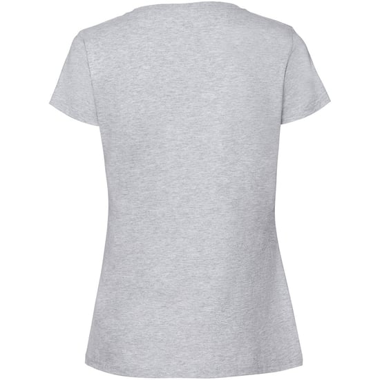 Fruit Of The Loom Damen/Herren Ringspun Premium T-Shirt (Taupe Grau) - Image 2