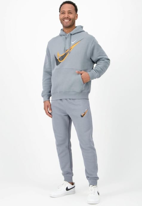 Nike Standard Issue Moto Overhead-Trainingsanzug in Grau - Image 1