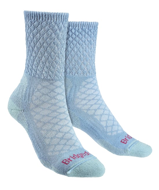 Bridgedale - Womens Wandern leichte Merino Socken - Powder Blue - Image 1