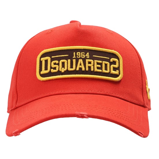 DSQUARED2 1964 Rote Kappe mit Stickerei - Image 2