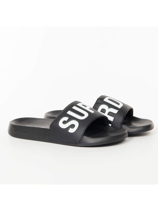 Superdry Herren Logo klassische Pool-Sandale - Image 1