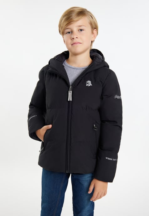 Schmuddelwedda Anorak + Tagesrucksack - SET Jungs Schwarz - Image 4