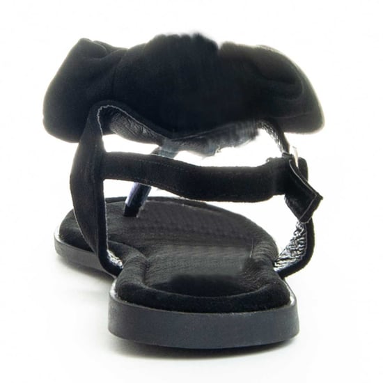 Montevida Flache Sandale Flipp4 in Schwarz - Image 6
