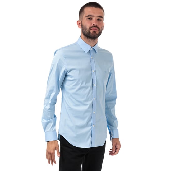 Chemise Slim Fit Stretch Cotton Poplin - Image 1