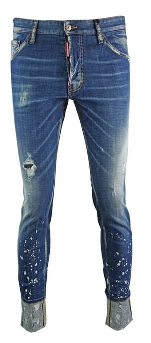 Dsquared2 Distressed Cool Guy Cropped Jeans