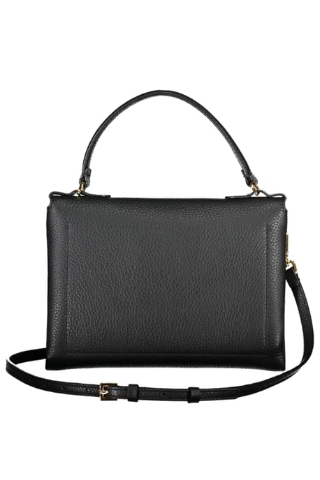 Coccinelle Damen schwarze Leder-Handtasche - Image 2