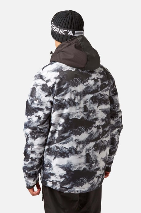 Zero Hypadri Ski Jacket White Out Print
