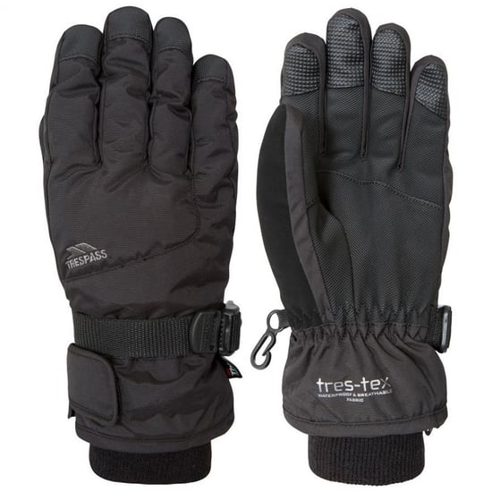 Trespass Kinder Ergon II Ski-Handschuhe (Schwarz) - Image 1