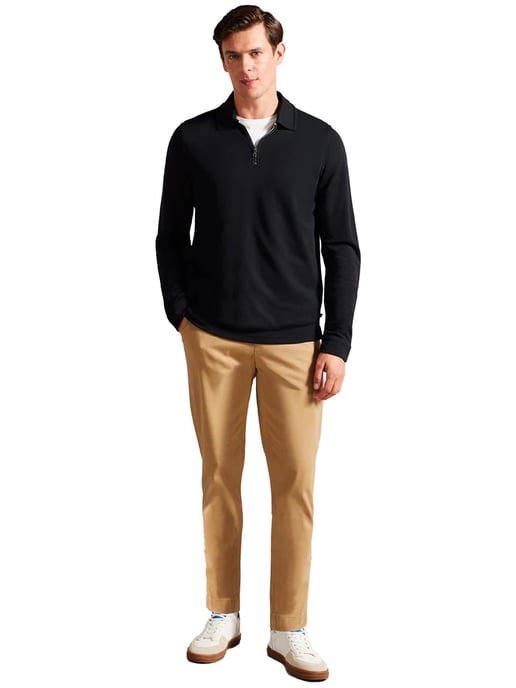 Ted Baker | Herren Langarm-Poloshirt - Karpol - Image 4