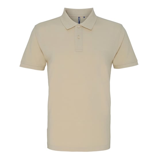 Asquith & Fox Herren-Poloshirt mit kurzen Ärmeln (natürlich) - Image 1