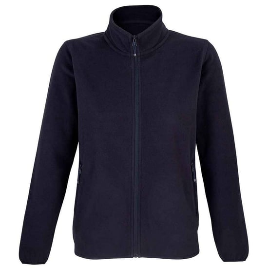 SOLS Womens/Ladies Factor Microfleece Recycled Fleece Jacket (Navy) - Image 1