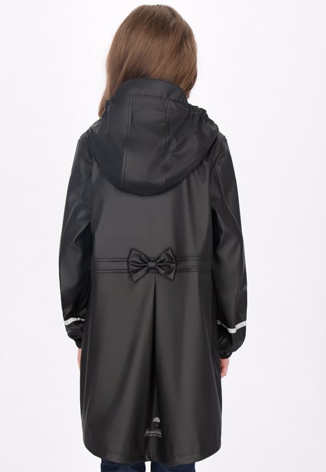 Schmuddelwedda Regenmantel Mädchen Schwarz - Image 4