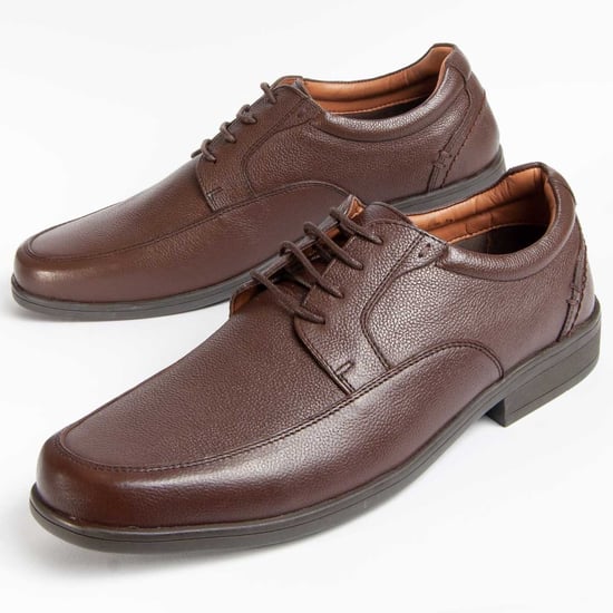 Purapiel Oxford-Sko Confore9 Brun