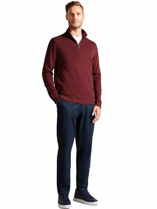 Ted Baker | Mens Half Zip Trichter Hals Schweiß - Antram - Image 5