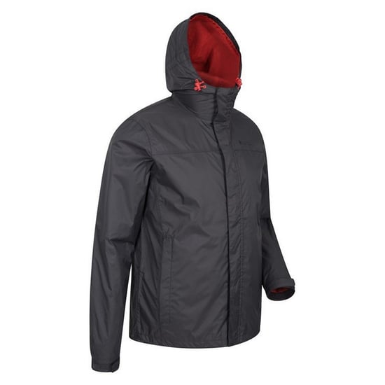 Mountain Warehouse Herren Torrent Wasserdichte Jacke (Dunkelgrau) - Image 4