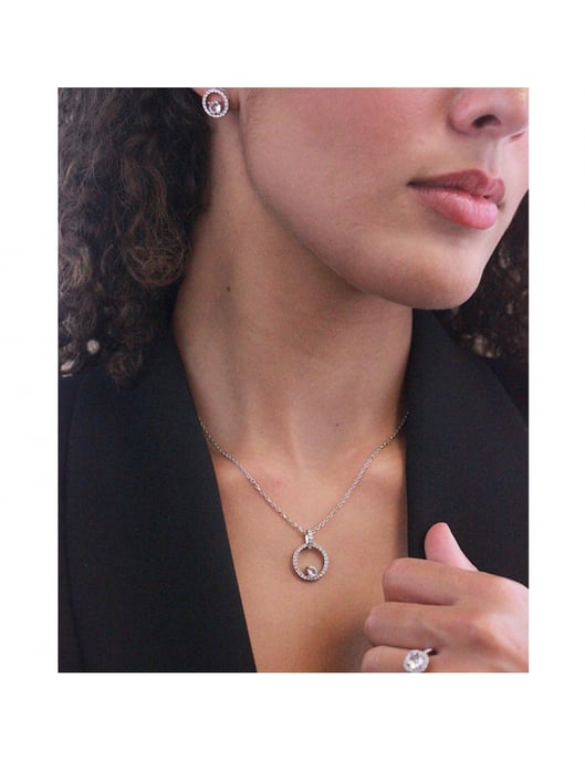 Desiree Set und Box - Silber und Kristall - Image 2