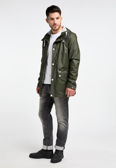 ICEBOUND Regenjacke Herren Dunkeloliv - Image 4