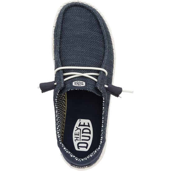 HEYDUDE Wendy Stretch Mesh Polyester Damen Navy Loafers - Image 4