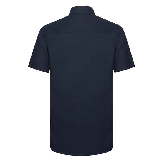 Russell Collection - Hemd für Herren kurzärmlig (Leuchtend Navy-Blau) - Image 2
